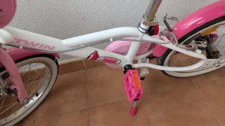 Bicicleta infantil 16” BTWIN Decathlon + ruedines