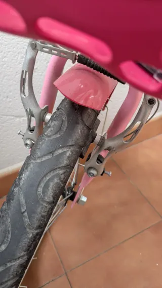 Bicicleta infantil 16” BTWIN Decathlon + ruedines