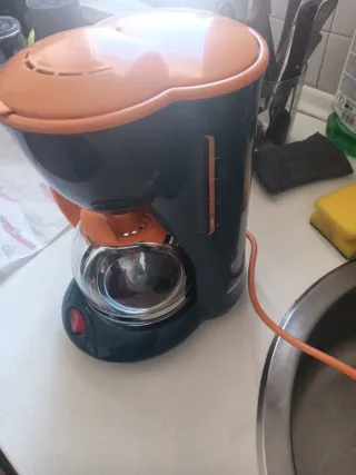 Cafetera Lavazza Xlong Naranja/Gris