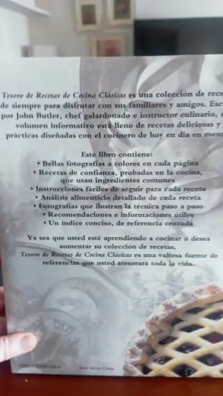 Tesoro de recetas de cocina clasicas