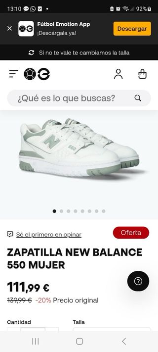 Zapatillas New Balance Mujer Talla 38