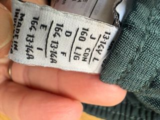 Pantalón Adidas Verde Talla L (160)