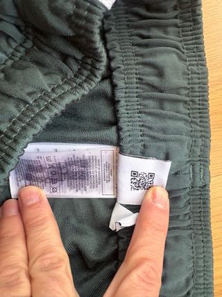 Pantalón Adidas Verde Talla L (160)