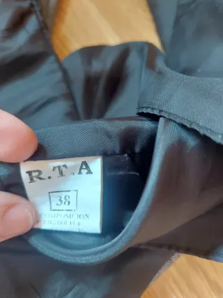 Chaleco de vestir gris marengo estilo halter - RTA