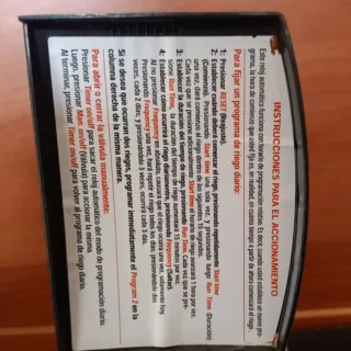 Programador de riego Gardena T 1020