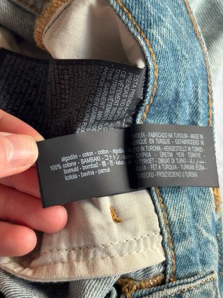 Pantalón vaquero baggy tiro medio de Zara