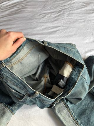 Pantalón vaquero baggy tiro medio de Zara