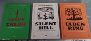 Lote 3 libros Videojuegos Legendarios