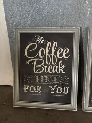 Cuadros Vintage Café Set 2