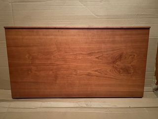 Cabecero madera estilo Mid Century
