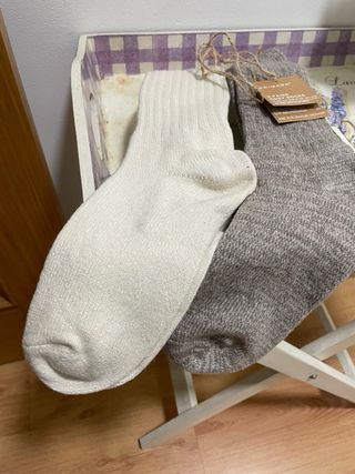 Pack 2 Calcetines Primark Gris y Beige
