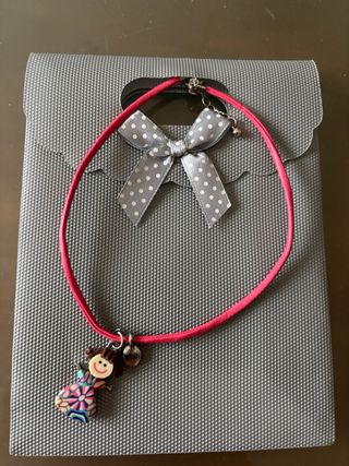 Collar artesanal muñeca y wish