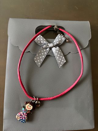 Collar artesanal muñeca y wish