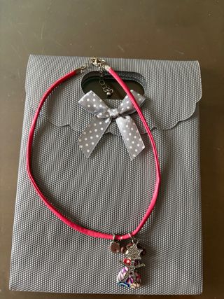 Collar artesanal muñeca y wish