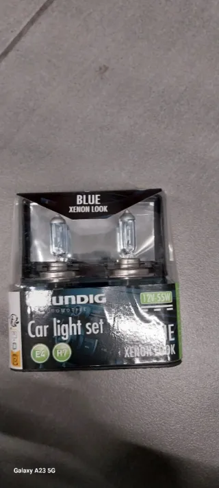 Bombillas H7 Grundig Xenon Azul