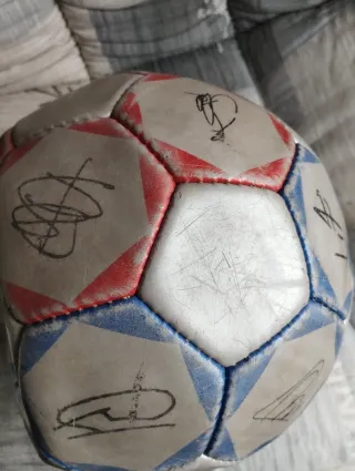 2 Palloni da Calcio del Barça Firmati