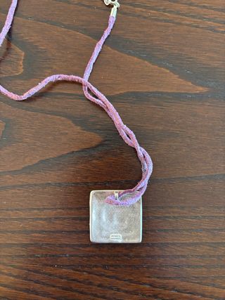 Conjunto plata: pendientes y colgante