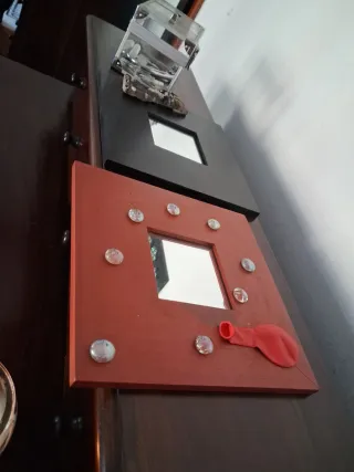 Espejo decorado Ikea, uno 3, 3X 7