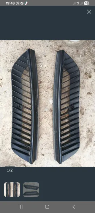 Smart Fortwo 450 Rejillas delanteras