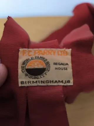 Banda Masónica - Masonería Inglesa