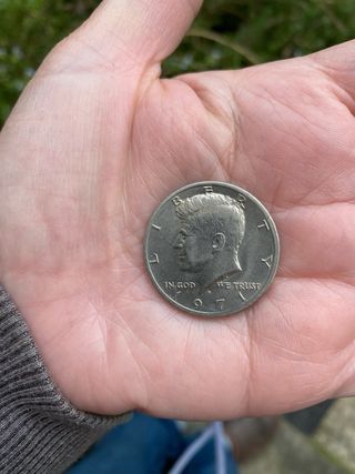 Moneda Medio Dólar Kennedy