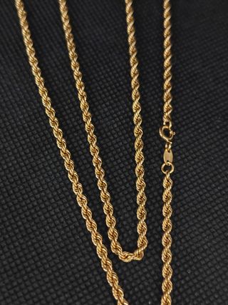 Cadena Oro 18k Cordón Salomónico051-02-00544