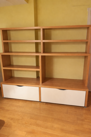 URGE! Estantería TV Madera con Cajones Blanca