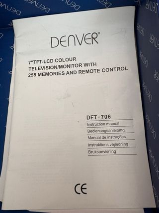 Televisión Denver 7 TFT DFT-706
