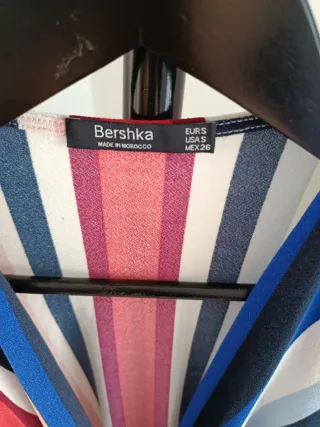 Body Riscas Bershka Tamanho S