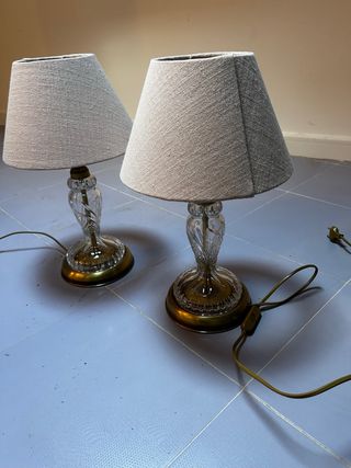 Juego de 2 lámparas de noche