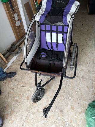 Carro para bici/correr niños