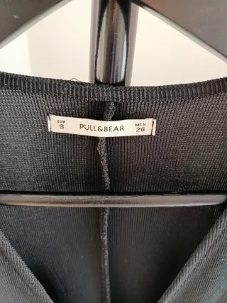 Body Cruzado Preto da Pull&Bear