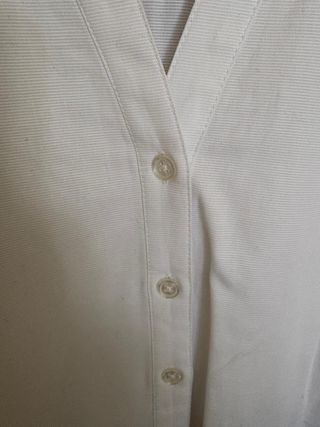 T40 NUEVO Vestido camisero blanco Cortefiel