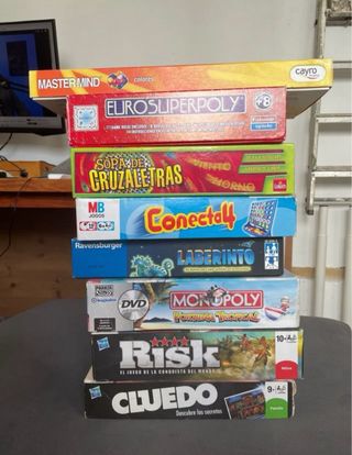 Lote ENTERO de juegos de mesa (NO HAGO ENVIOS)