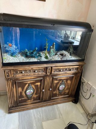 Acuario 102cm con mueble