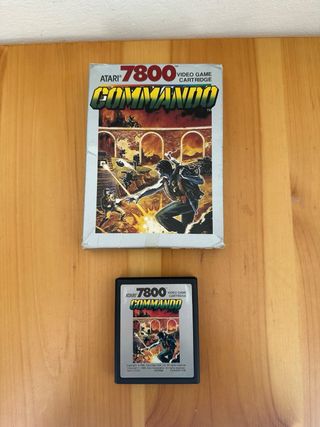 Commando Atari 7800 cartuccia gioco