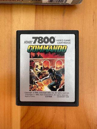 Commando Atari 7800 cartuccia gioco