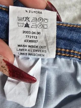 Pantalón vaquero azul