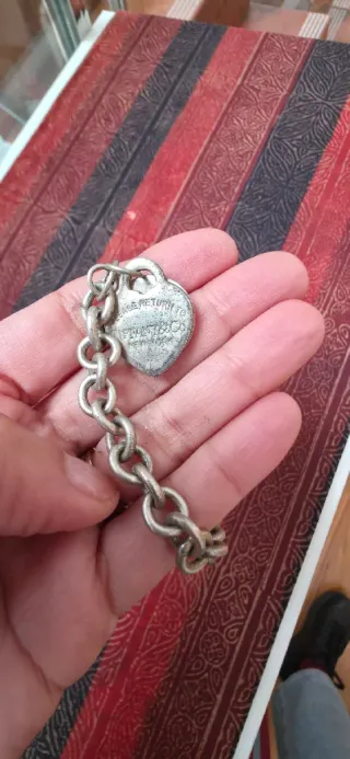 Pulsera Tiffany & Co. Plata 19/20cm