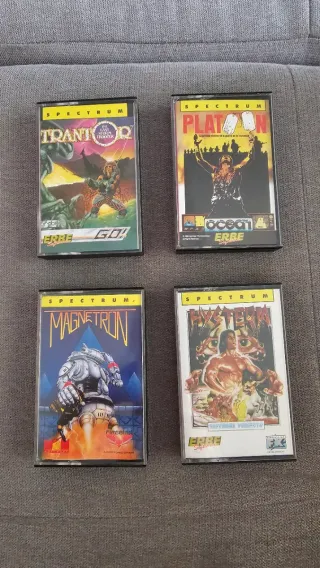 Lote 4 juegos Spectrum Erbe