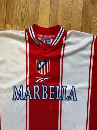 Camiseta Original Atlético Hasselbaink 1999/2000
