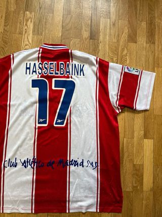 Camiseta Original Atlético Hasselbaink 1999/2000