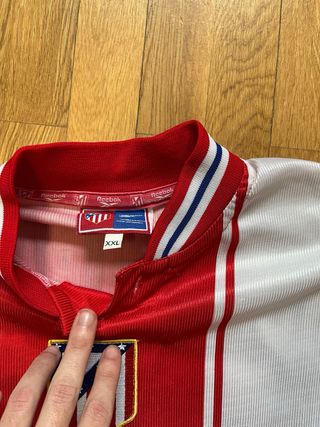 Camiseta Original Atlético Hasselbaink 1999/2000