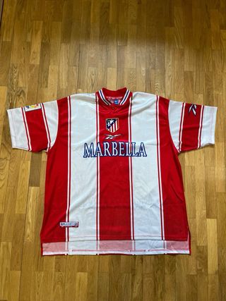 Camiseta Original Atlético Hasselbaink 1999/2000