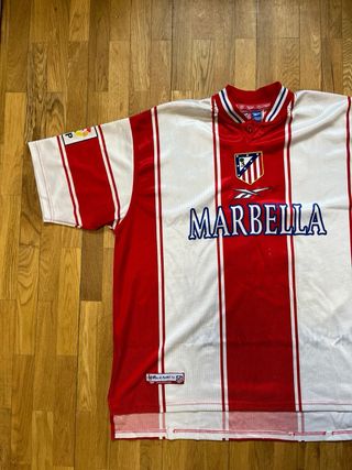 Camiseta Original Atlético Hasselbaink 1999/2000