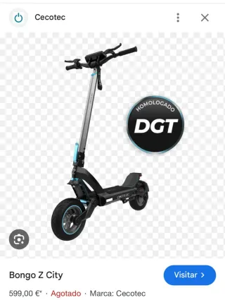 Patinete Eléctrico Cecotec Bongo Z City