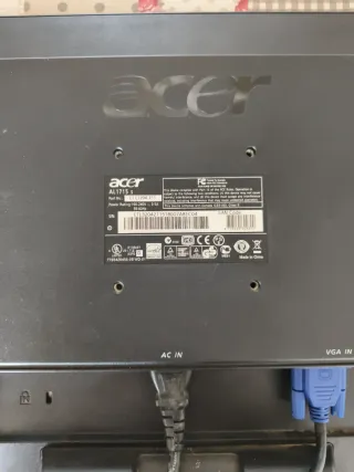 Monitor Acer 17" 4:3