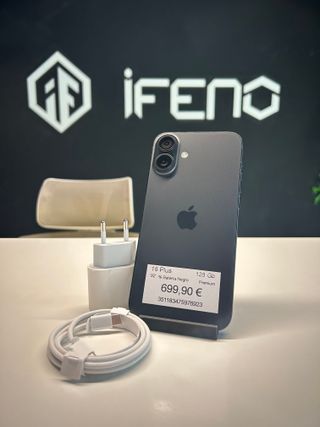 iPhone 16 Plus Negro 128GB – Garantía 2 Años