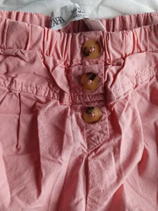 Pantalón bebé Zara rosa