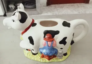Jarra Lechera cerámica VINTAGE, Savoy Housewares
